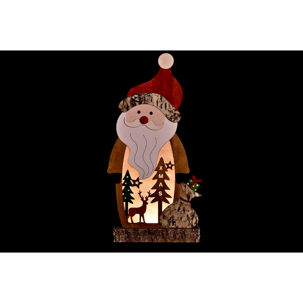 Décoration de Noël lumineuse 40,5 cm DKD Home Decor - Ensemble de 3 unités