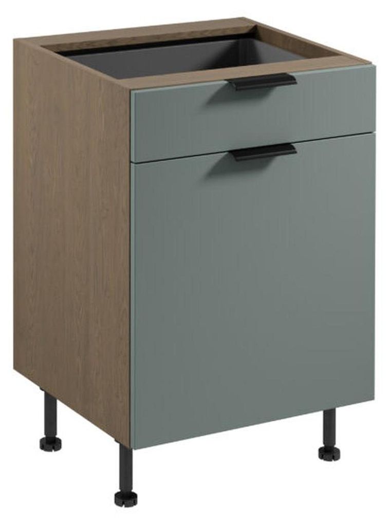 Küchenschrank Einbauschrank Regalschrank mit Auszug Sockelschrank Holz