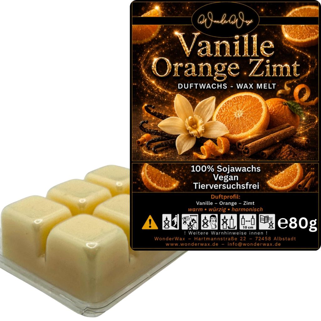 WonderWax Duftwachs Wax Melts für Duftlampe, 6 Würfel Produktbild 