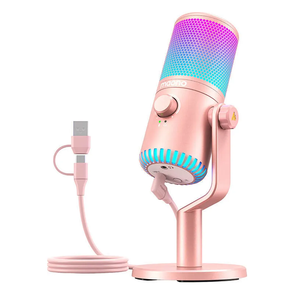 Microfono Maono Dm30Rgb (rosa) - 2