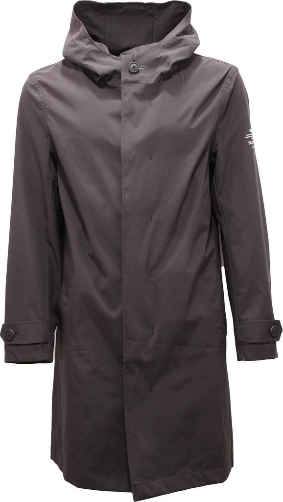 3654AP tranch uomo ECOALF man tech jacket black