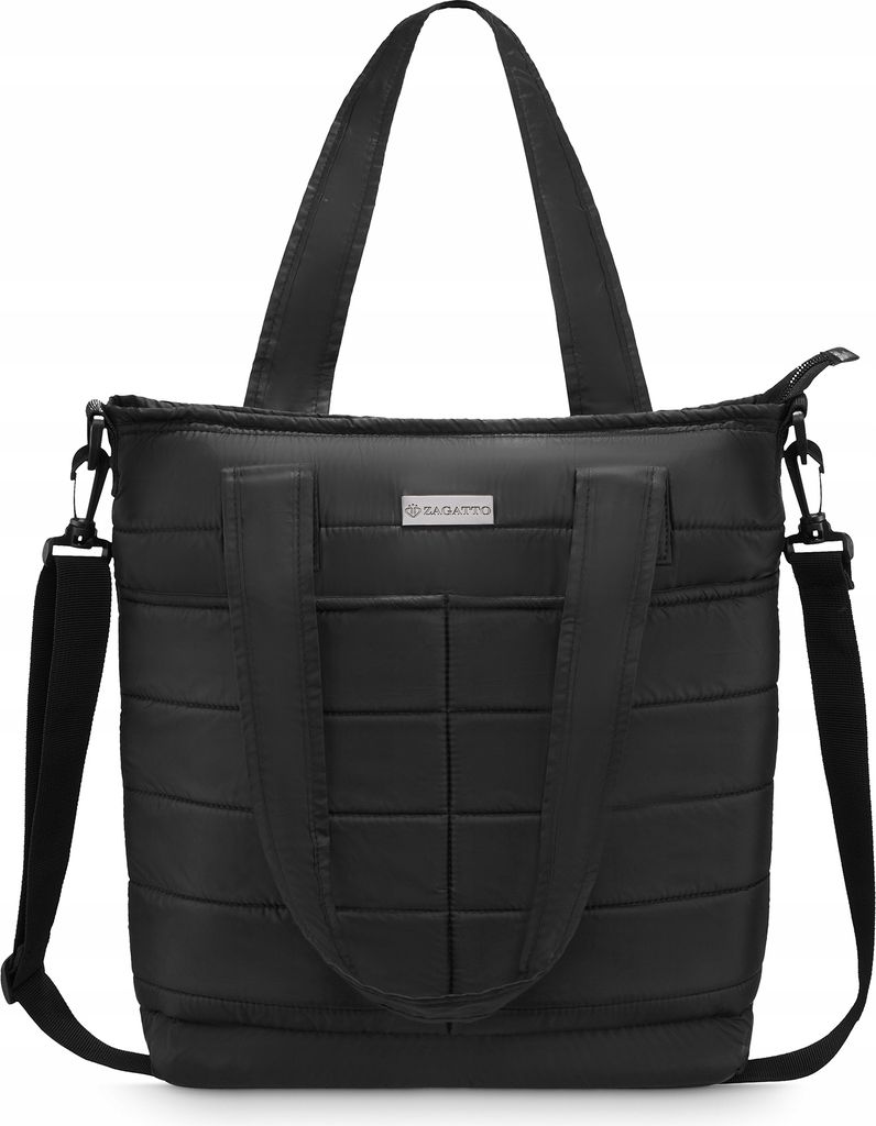 Kabelka Zagatto Shopper Polyester Black ZG838 Obrázek produktu 