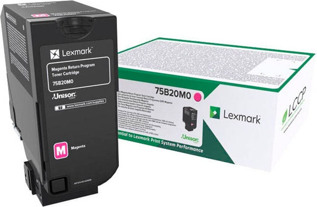 Lexmark - Magenta - origineel - Toner cartridge LRP - voor Productafbeelding 
