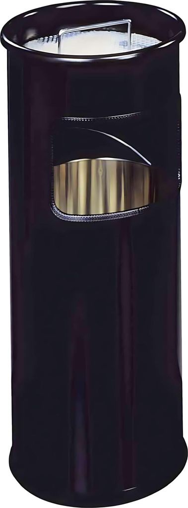DURABLE Papierkorb Metall 17L rund mit Ascher 1 ST 333001 Obrázok produktu 