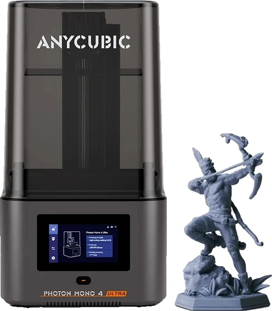 Imprimante 3D pour figurines Photon Mono 4 Ultra 10K rapide et précise