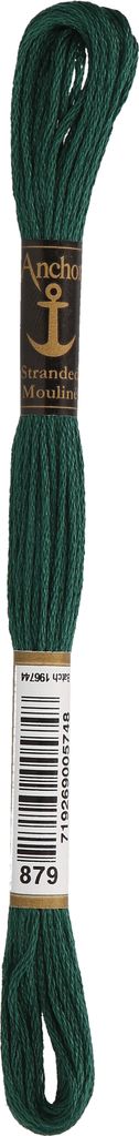 Anchor Sticktwist 4635000-00879 zederngrün Stickgarn, 100 % Produktbild 