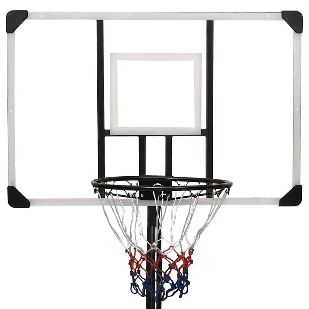 Panier de basket extérieur pour jardin avec pied ajustable vidaXL