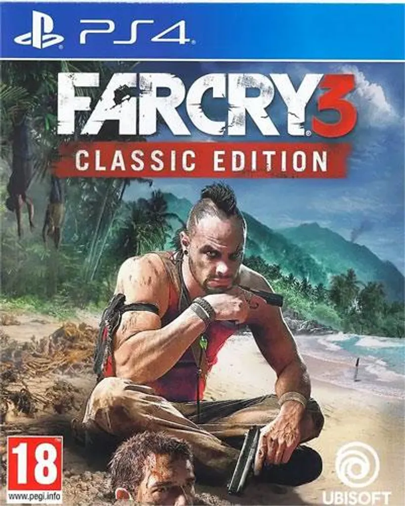 Jeu PS4 Far Cry 3 Classic Edition Action et Tir Monde Ouvert