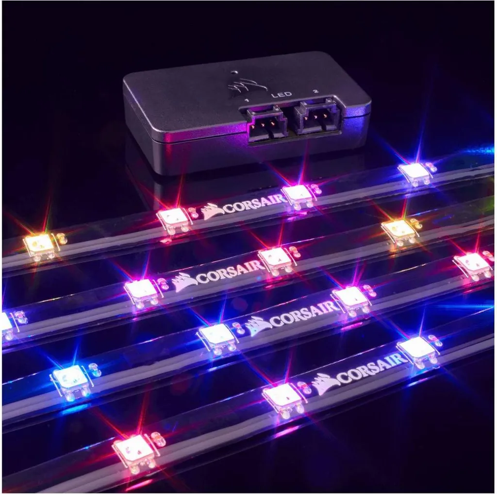 Éclairage Boîtier PC Corsair Lighting Node PRO pour Setup Gamer - 9