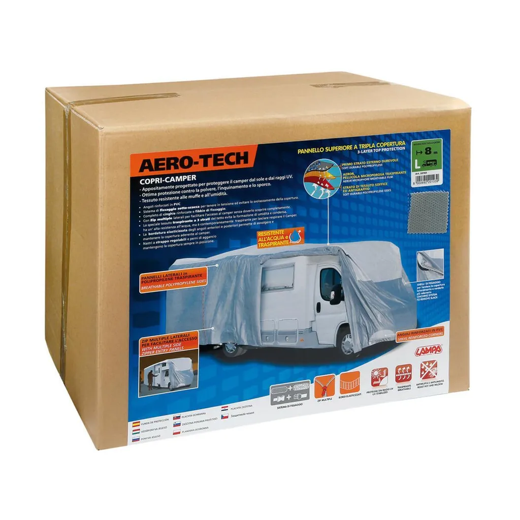 Housse de protection camping-car AerotechC2 respirante et imperméable - 2