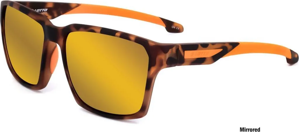 Lotto LS1008 Lunettes de soleil Tortoise mat orange 56/15/140 Homme