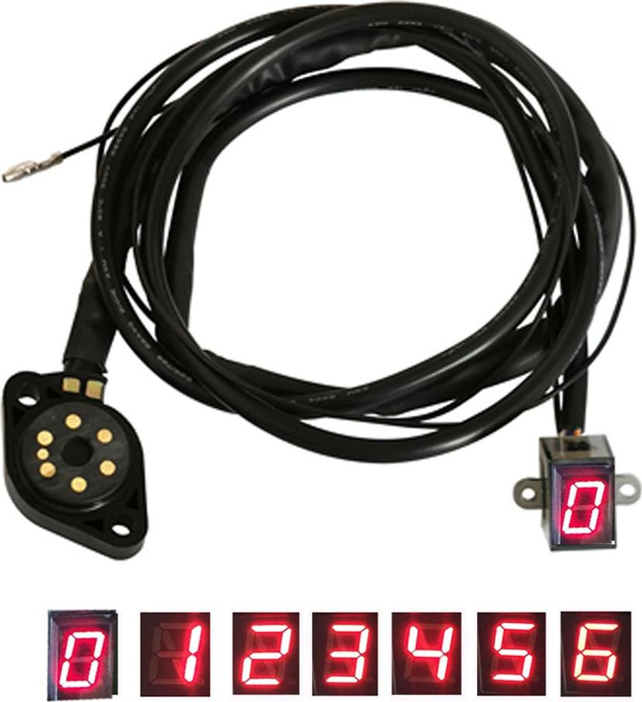 Motorrad-Digital-Ganganzeige Universal-Schaltsensor