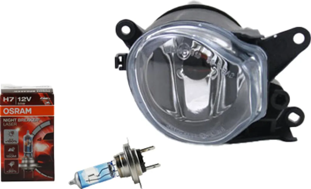 Phare Brouillard Audi A4 8D Côté Droit Johns + Osram Night Breaker H3