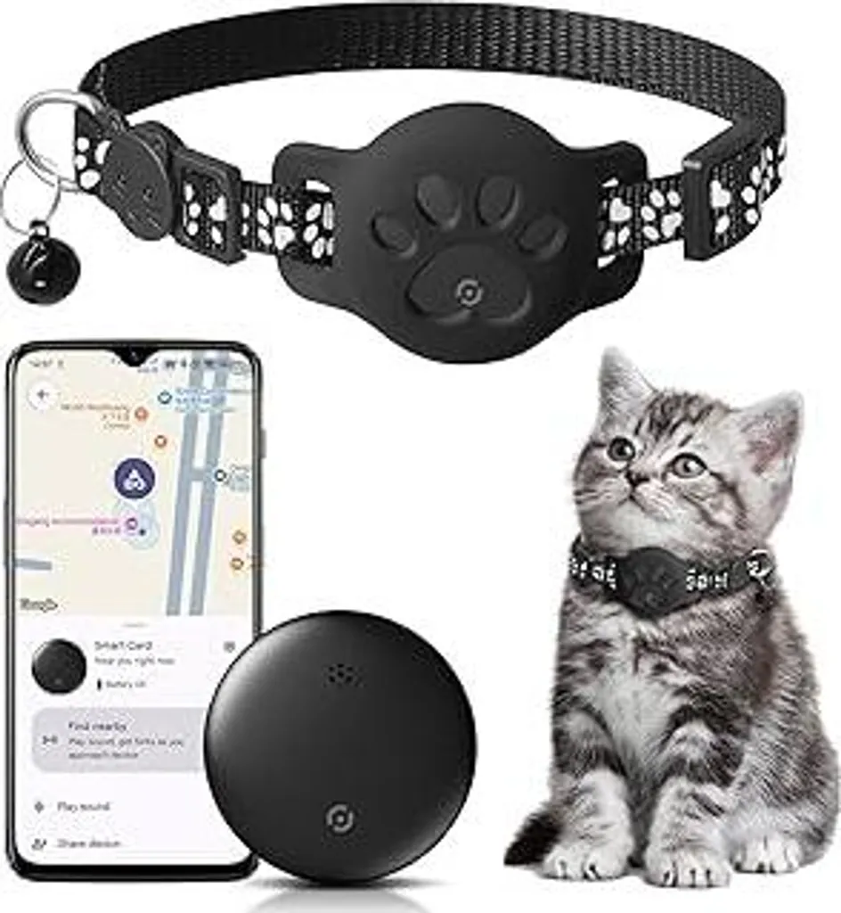 Katzentracker Multi-uso Google Find My: Protezione Gatti e Bagagli
