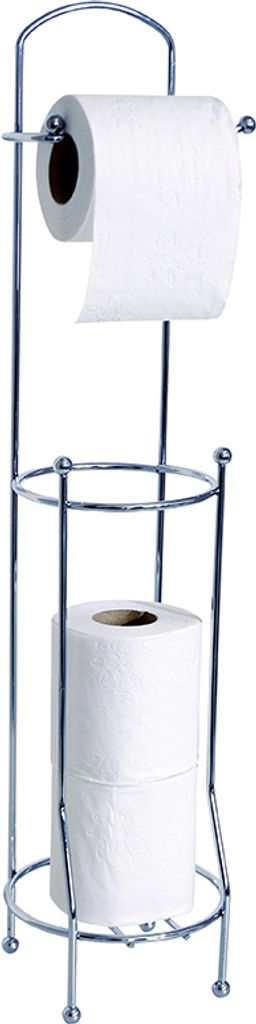 MSV WC Rollenhalter Toilettenpapierrollenhalter WC Rollen Produktbild 
