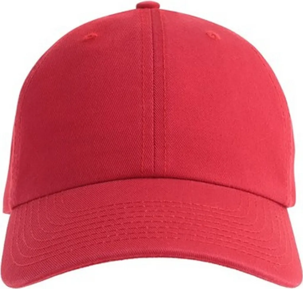 Atlantis Fraser AB528 Cappellino Baseball Rosso per Outdoor Unisex