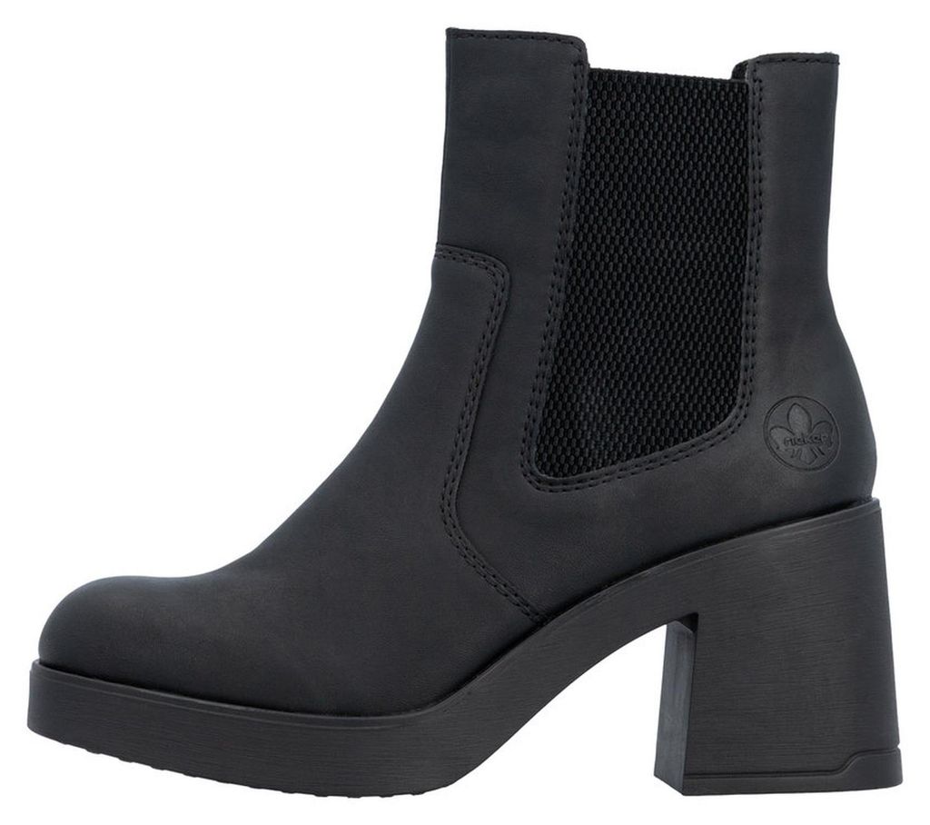 Rieker  Damenschuhe Stiefel Schwarz Freizeit Produktbild 
