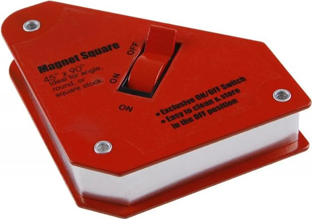 Squadra Magnetica Professionale Levior 95x109x25mm Alta Potenza