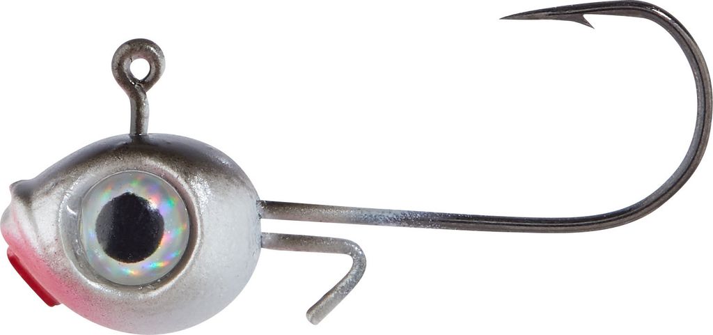 Balzer Micro Jig mit UV-Aktiven Augen Matt-Schwarz-Weiss Hakengröße: 6 (3g)