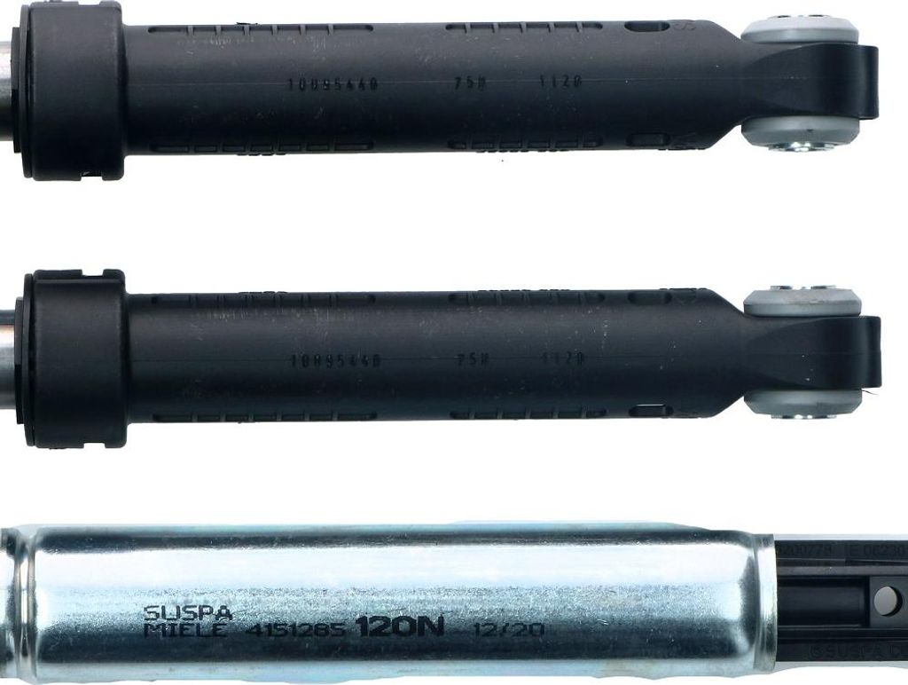 daniplus Stoßdämpfer Set 3 Stück passend für Waschmaschine Miele -Nr.:04151285, 04500820, 04500823, 04500826, 06200778