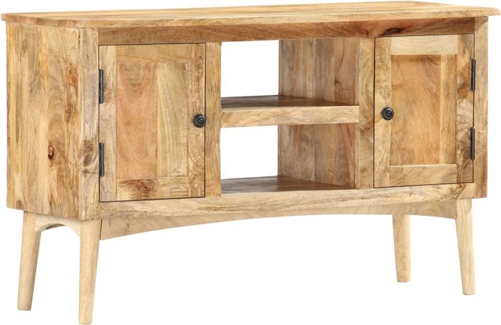 Sideboard 100 x 35 x 60 cm Massivholz Mango