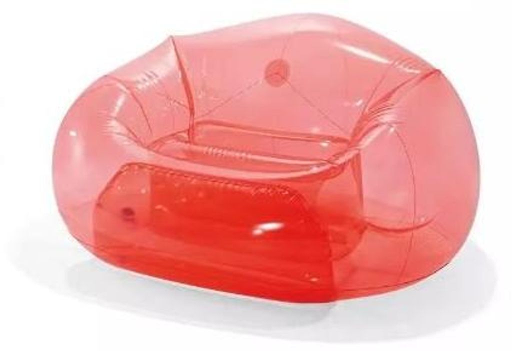 Intex Aufblasbarer Sessel Beanless Bag Rosa 137 x 127 x 74 Produktbild 