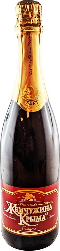 Sekt Zhemchuzhina Krima rot mild 0,75L 12,5% vol. Produktbild 