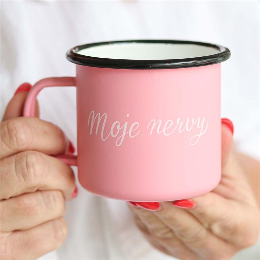 Moje nervy v plechu - plecháček růžový Obrázek produktu 