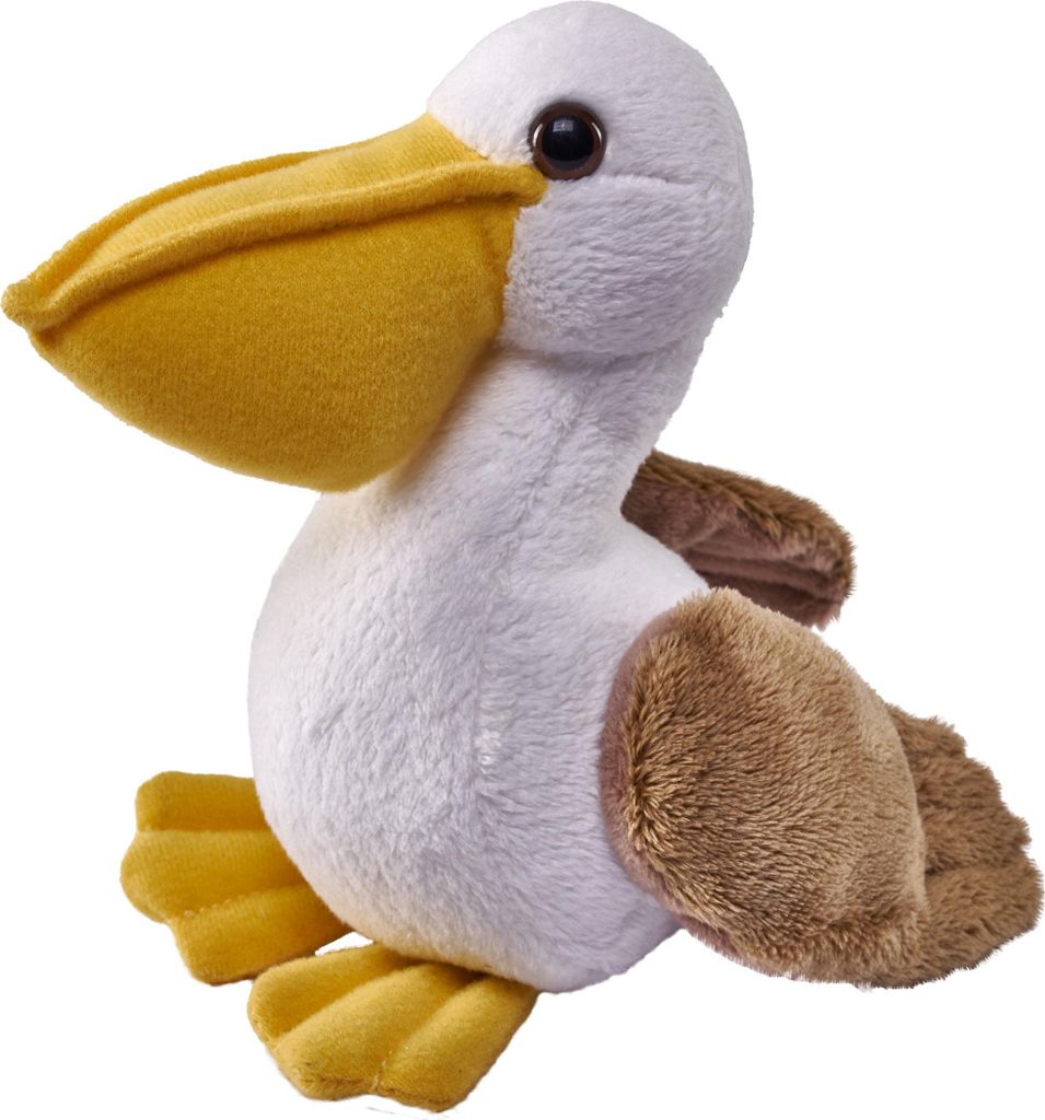Wild Republic - Doudou - Pocketkins Eco - Pélican Image du produit 