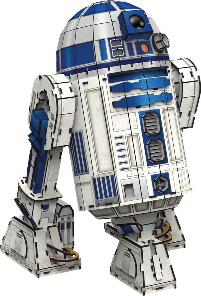 Star Wars: 4D Build - Puzzle 3D di R2-D2 Immagine del prodotto 
