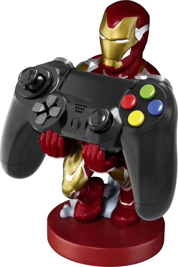Fini les Manettes qui Traînent avec ce Support Iron Man Cable Guy 20cm - 4