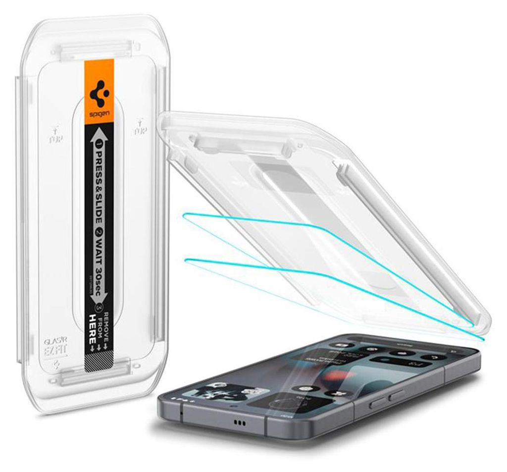 Spigen GLAS.tR EZ Fit, Nothing, Phone (3), Prachuodolný, Obrázok produktu 