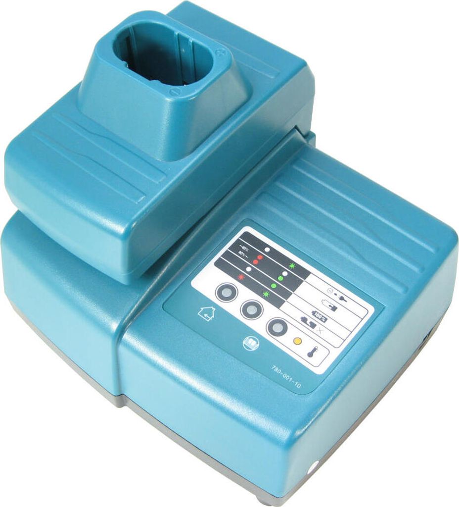 Trade-Shop Ni-MH Ni-Cd Li-Ion Akku Ladegerät 7,2V-18V Ladestation für Makita BL1840 BL1840B BL1850 BL1850B BL1860 BL1860B Bl1420 Bl1845