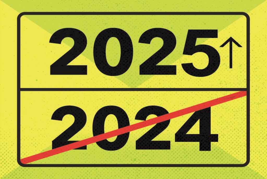 vianmo Holzschild 30x40 cm 2024 ? 2025 Schild