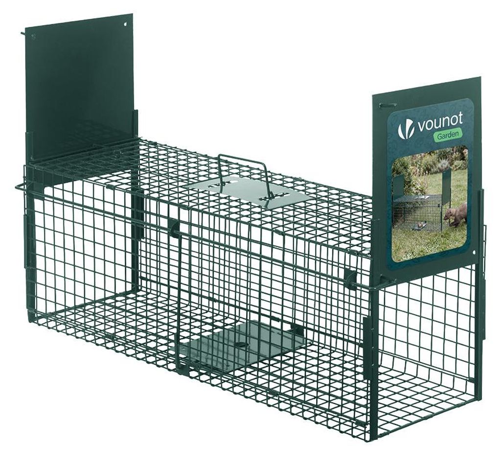 VOUNOT® Marderfalle Lebendfalle Metall Tierfalle mit Griff, Produktbild 