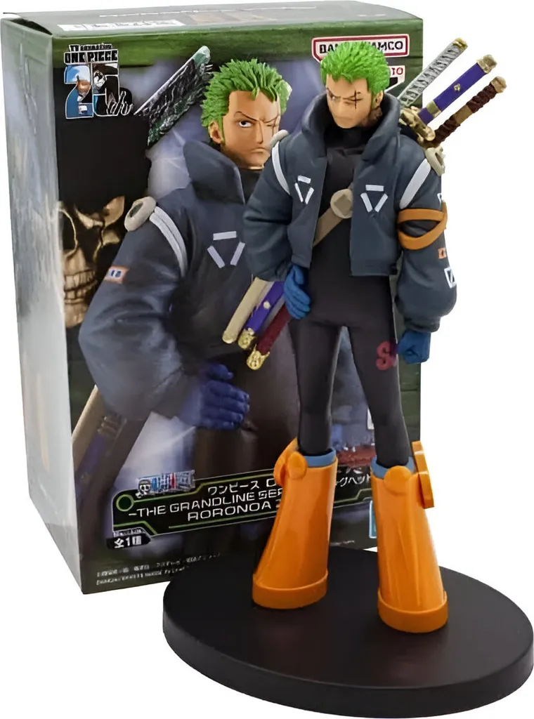 Statue Manga Roronoa Zoro One Piece Egghead 17cm pour vitrine