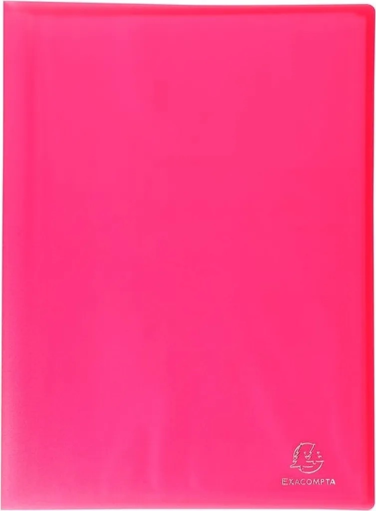 Organiseur Document A4 Rouge Chromaline 30 Pochettes pour École et Pro