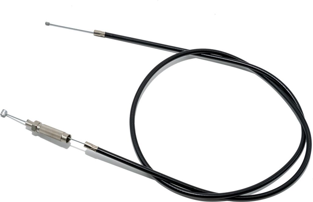Gaszug für Zündapp +15cm schwarz Supertec