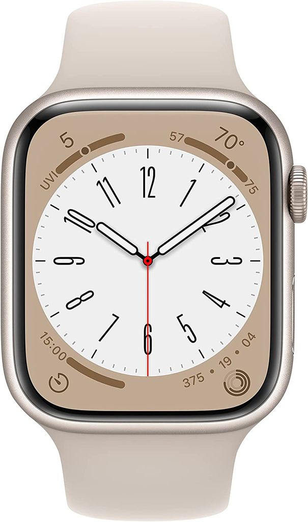 Apple Watch Series 8, 45 mm Polarstern