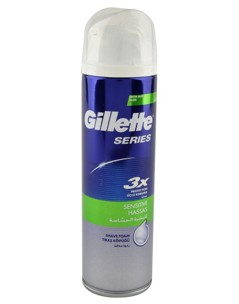 Gillette 250ml Sensitiv Series Rasierschaum