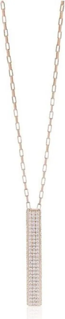 Gioielli Sif Jakobs: Collana Antella Rosa P10766-CZ-RG in Argento
