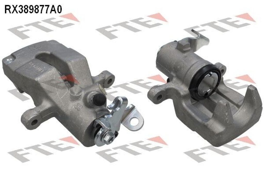 FTE Bremssattel Hinten Links für RENAULT SCÉNIC II (JM0/1) Ø38mm Grau 9290747