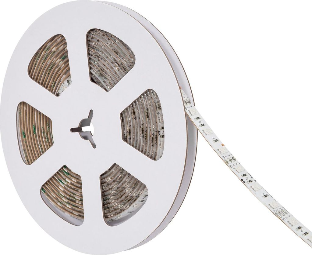 LED-Streifen 12V RGB SMD 60 LED/m 5m 9W/m Breite 10mm Produktbild 