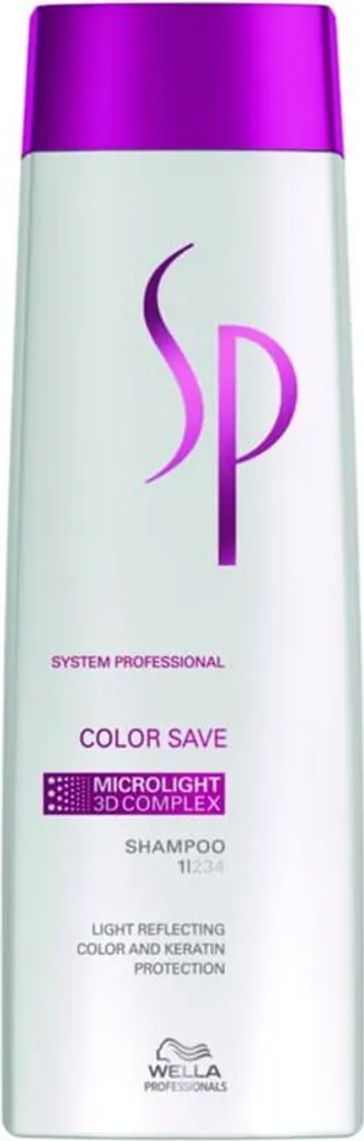 Shampooing Wella Color Save : prolongez l'éclat de votre couleur 250ml