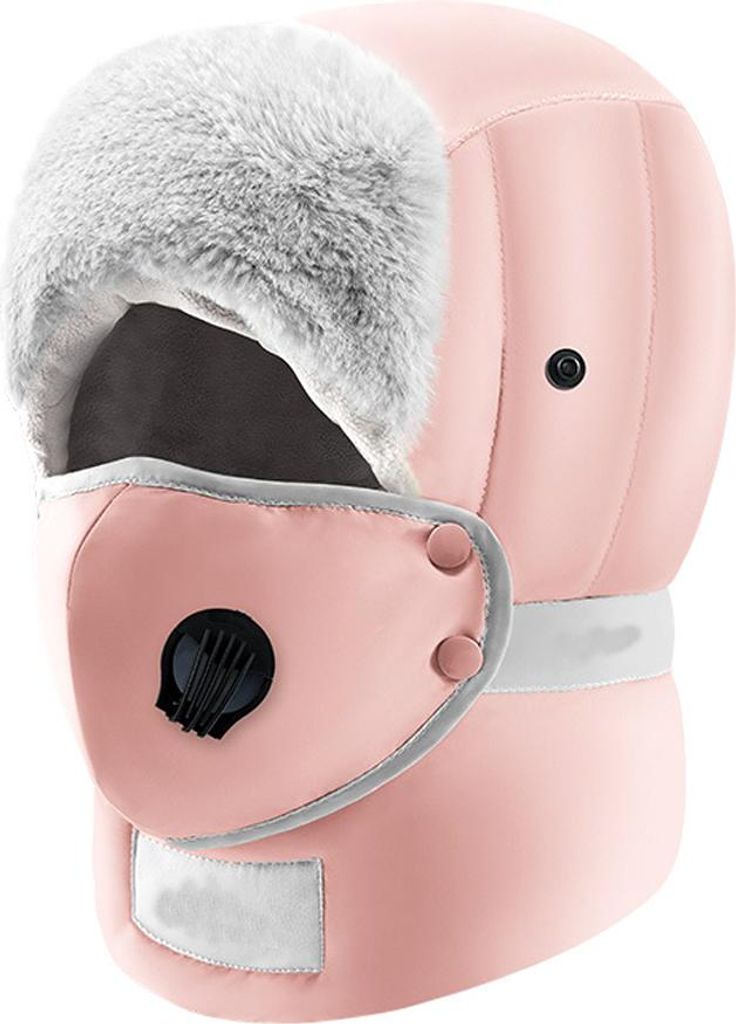 Wintermützen für Herren und Damen, Vollgesichtsmaske, Kälteschutzkappe, Winterjagdmütze, Fliegermütze