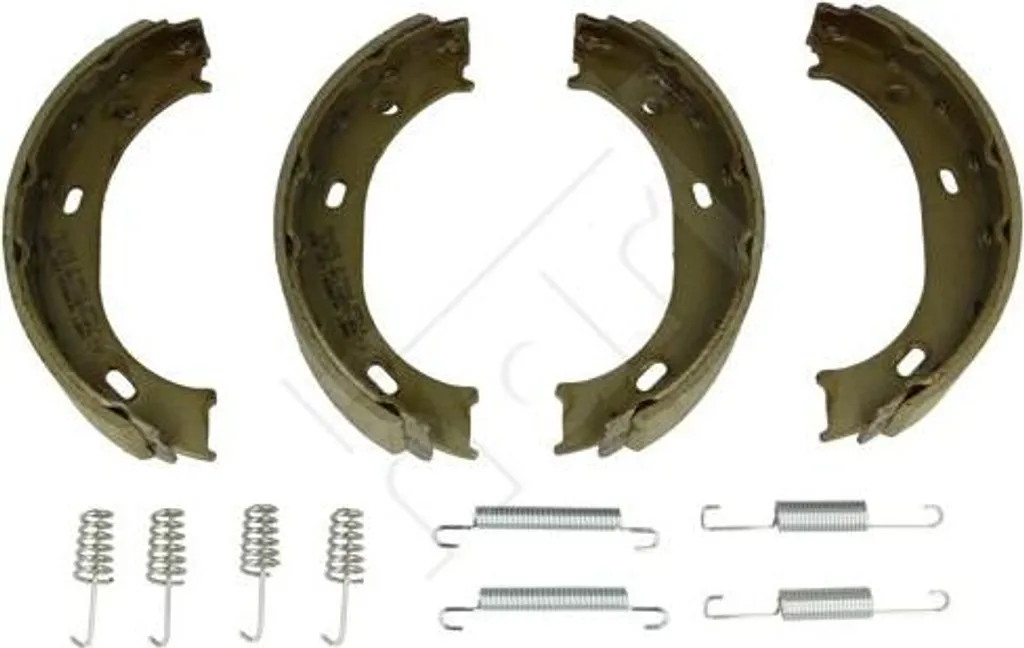 Set Ganasce Freno HART 230 885 Ricambio OE 0034203420 Mercedes Sprinter