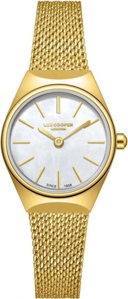 Montre femme quartz fine Jasmine Lee Cooper en acier robuste