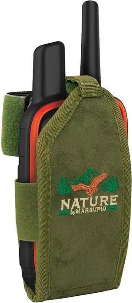 Marsupio Porta GPS Verde Universale | Protezione Anti-Urto in Suede