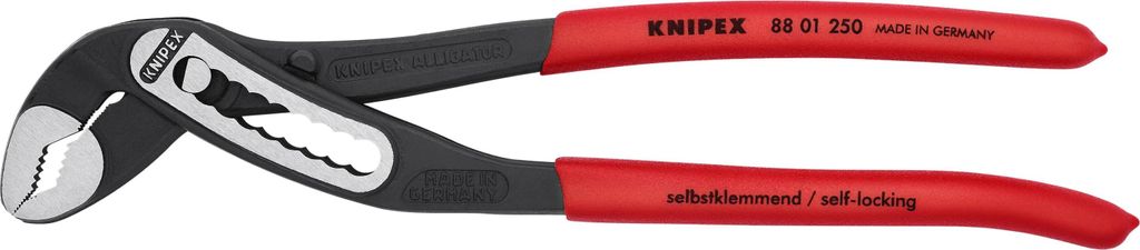 Knipex 88 01 250, Czerwony, 250 mm, 319 g Zdjęcie produktu 
