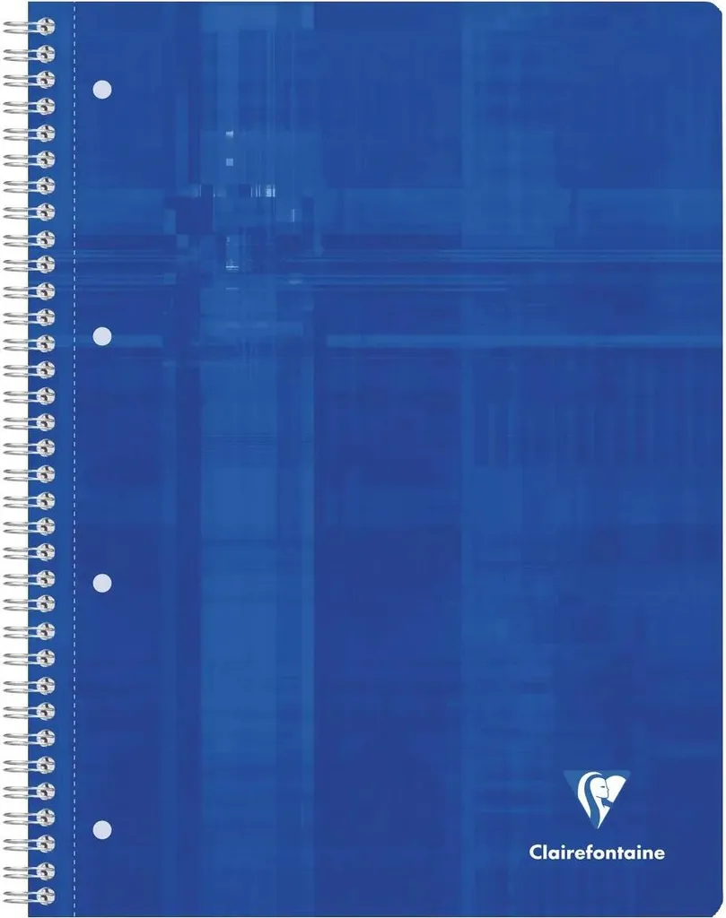 Clairefontaine 8252C Lot de 5 Blocs College A4+ 80f Quadrillés 5x5mm